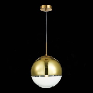 SLE114613-01 Люстра подвесная Латунь/Латунь, Прозрачный E27 1*60W Boffi-foto4