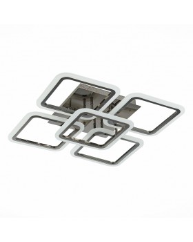 SLE200482-05 Светильник потолочный Темный хром/Белый LED 1*140W 3000-6000K QUTRO-foto4