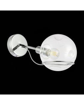 SLE102501-01 Бра Хром/Прозрачный E14 1*40W BACA-foto4