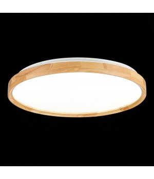 SLE201382-01 Светильник потолочный Светлое дерево/Белый LED 1*40W 3000K/4000K/6000K DELIA-foto9