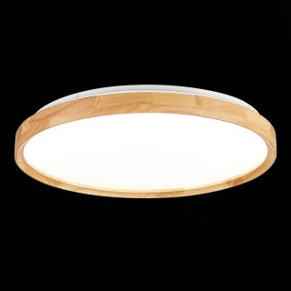 SLE201382-01 Светильник потолочный Светлое дерево/Белый LED 1*40W 3000K/4000K/6000K DELIA-foto9