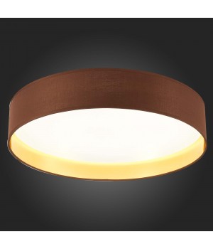 SLE300592-01 Светильник потолочный Никель/Золотистый, Коричневый LED 1*50W 3000K/4000K/5000K BRESCIA-foto6