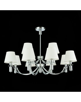 SLE111303-12 Люстра подвесная Хром/Белый E14 12*40W MONZA-foto5