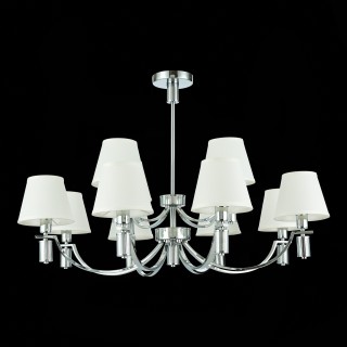 SLE111303-12 Люстра подвесная Хром/Белый E14 12*40W MONZA-foto5