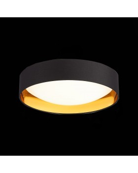 SLE201102-01 Светильник потолочный Черный, Золото/Белый LED 1*24W 4000K ORBIO-foto3