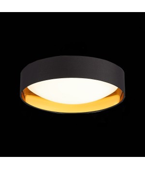 SLE201102-01 Светильник потолочный Черный, Золото/Белый LED 1*24W 4000K ORBIO-foto3