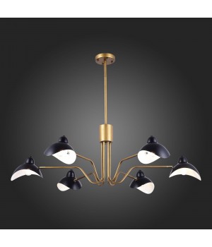 SL1801.313.06 Люстра подвесная ST-Luce Античная бронза/Черный E14 6*60W MINNE-foto5