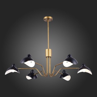 SL1801.313.06 Люстра подвесная ST-Luce Античная бронза/Черный E14 6*60W MINNE-foto5