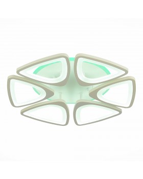 SLE501152-06RGB Светильник потолочный Белый/Белый LED 1*120W RGB 8W 3000-6000K LOBULI-foto3