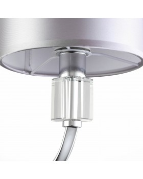 SLE107201-01 Светильник настенный Хром/Светло-серый E14 1*40W SNERE-foto3