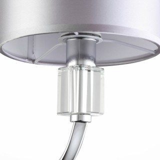 SLE107201-01 Светильник настенный Хром/Светло-серый E14 1*40W SNERE-foto3