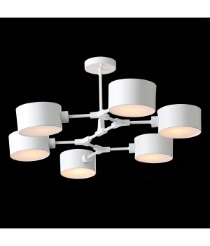 SLE183502-06 Люстра потолочная Белый/Белый E14 6*60W GIMENTO-foto9
