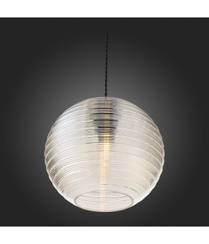 SL1051.303.01 Светильник подвесной ST-Luce Латунь/Коньячный E27 1*60W BARILLO-foto8