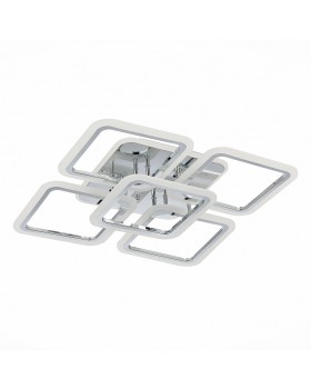 SLE200412-05RGB Светильник потолочный Хром/Белый LED 1*140W RGB 10W 3000-6000K QUTRO-foto4