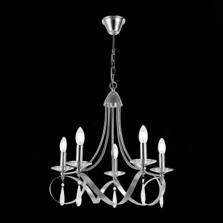 SLE120203-05 Светильник подвесной Хром E14 5*40W FILATTA-foto4