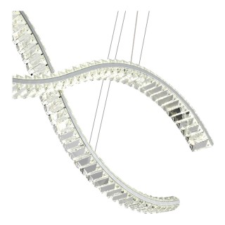 SL6206.103.44 Светильник подвесной ST-Luce Хром/Прозрачный LED 1*44W 3000K ACENO-foto3