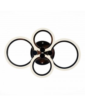 SLE500512-04 Светильник потолочный Хром/Белый LED 1*72W 3000-6000K CERINA-foto5