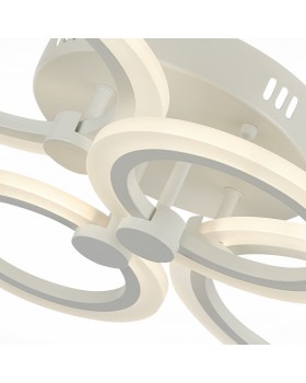 SLE500552-04 Светильник потолочный Белый/Белый LED 1*72W 3000-6000K CERINA-foto6