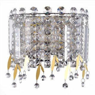 SL1655.201.02 Бра ST-Luce Золотистый/Прозрачный E14 2*40W DESIO-foto2