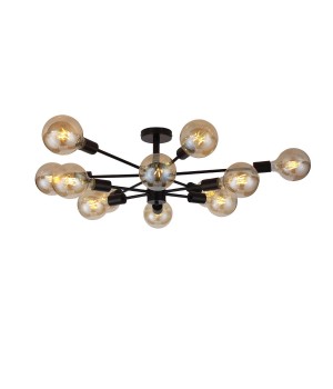 SL419.402.12 Люстра потолочная Черный E27 12*60W ANO-foto17