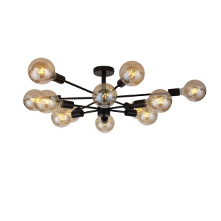 SL419.402.12 Люстра потолочная Черный E27 12*60W ANO-foto17