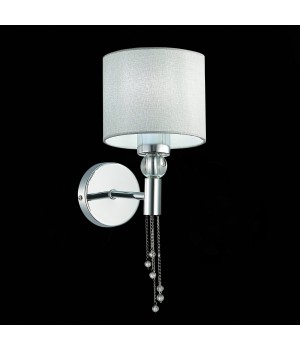 SLE105171-01 Светильник настенный Хром/Серый E27 1*60W PRIMMA-foto3