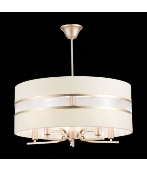 SLE300213-05 Светильник подвесной Шампань/Белый, Золотистый E14 5*40W ALMESE-foto4