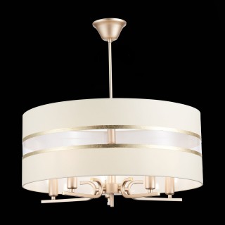 SLE300213-05 Светильник подвесной Шампань/Белый, Золотистый E14 5*40W ALMESE-foto4