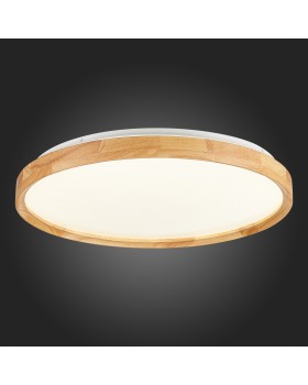 SLE201382-01 Светильник потолочный Светлое дерево/Белый LED 1*40W 3000K/4000K/6000K DELIA-foto4