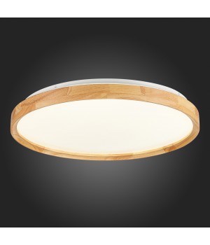 SLE201382-01 Светильник потолочный Светлое дерево/Белый LED 1*40W 3000K/4000K/6000K DELIA-foto4