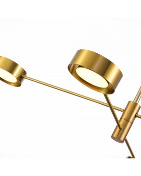 SL6504.302.04 Светильник потолочный ST-Luce Латунь/Латунь LED 4*5W 3000K VICO-foto3