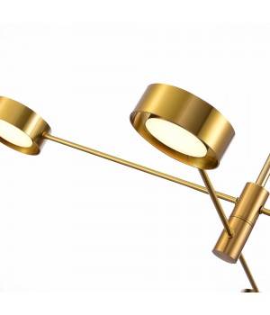 SL6504.302.04 Светильник потолочный ST-Luce Латунь/Латунь LED 4*5W 3000K VICO-foto3