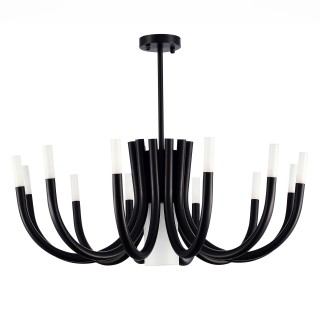 SL1173.402.13 Люстра потолочная ST-Luce Черный/Черный G4/E27 12+1*5+60W PAFE-foto2