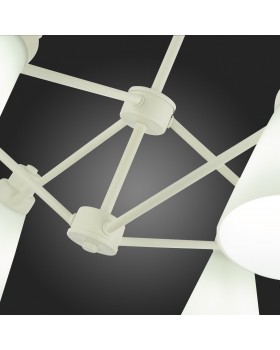 SLE103502-06 Люстра потолочная Белый/Белый E14 6*40W BIANE-foto9