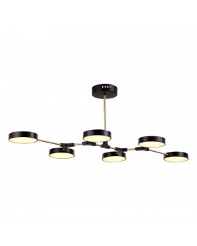 SLE6004-402-06 Светильник потолочный Черный/Черный LED 6*10W MONTA-foto2