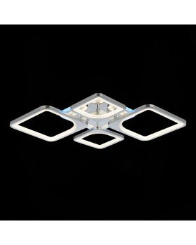 SLE500312-04RGB Светильник потолочный Хром/Белый LED 1*112W RGB 8W 3000-6000K GIURA-foto6