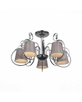 SL177.102.05 Люстра потолочная Хром/Серебристый E14 5*40W AZZURRO-foto2