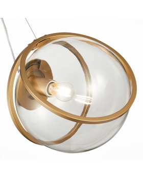 SL1181.313.01 Подвес ST-Luce Латунь/Латунь, Прозрачный E27 1*40W Acerra-foto3