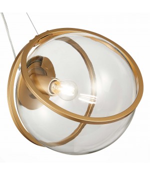 SL1181.313.01 Подвес ST-Luce Латунь/Латунь, Прозрачный E27 1*40W Acerra-foto3