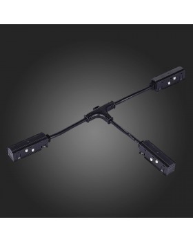 ST006.459.00 Ввод питания T-образный для магнитного шинопровода ST-Luce Черный SKYLINE 48-foto3