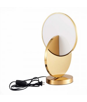 SL6107.204.01 Прикроватная лампа ST-Luce Золотистый/Белый Золотистый LED 1*14W 3000K Eclisse-foto2