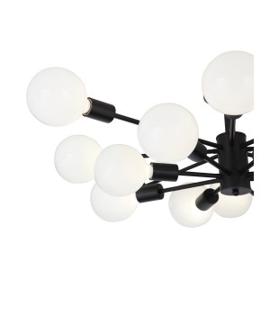 SL419.402.16 Люстра потолочная Черный E27 16*60W ANO-foto16