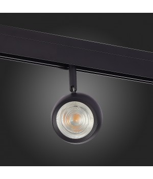 ST355.446.10 Магнитный трековый светильник Черный LED 1*10W 4000K 470Lm Ra>80 36° IP20 L120xW50xH176 48V SKYLINE 48-foto6