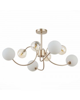 SLE220922-08 Люстра потолочная Золотистый/Белый, Янтарный G9 8*5W FORMAE-foto2