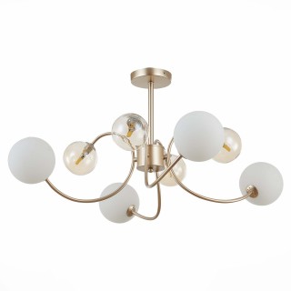 SLE220922-08 Люстра потолочная Золотистый/Белый, Янтарный G9 8*5W FORMAE-foto2