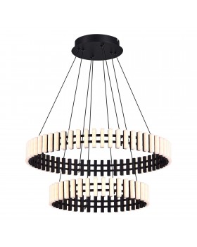 SL6203.403.65 Люстра подвесная ST-Luce Черный/Белый LED 1*65W 3000K ESTENSE
