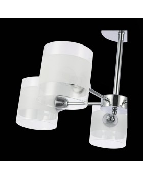 SLE102802-05 Люстра потолочная Хром/Прозрачный, Белый E14 5*40W MIENTO-foto5