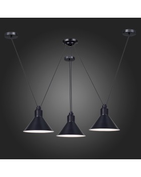 SL1804.403.03 Светильник подвесной ST-Luce Черный/Черный E14 3*60W SVEVO-foto5
