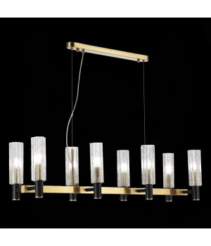 SL1238.303.08 Люстра подвесная ST-Luce Латунь/Кракелированное стекло E14 8*40W CASALI-foto4
