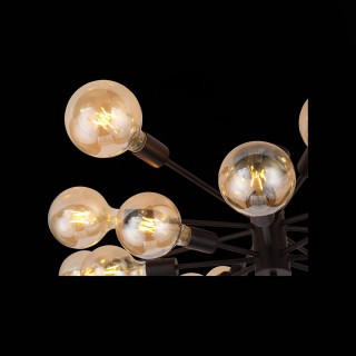 SL419.402.16 Люстра потолочная Черный E27 16*60W ANO-foto12